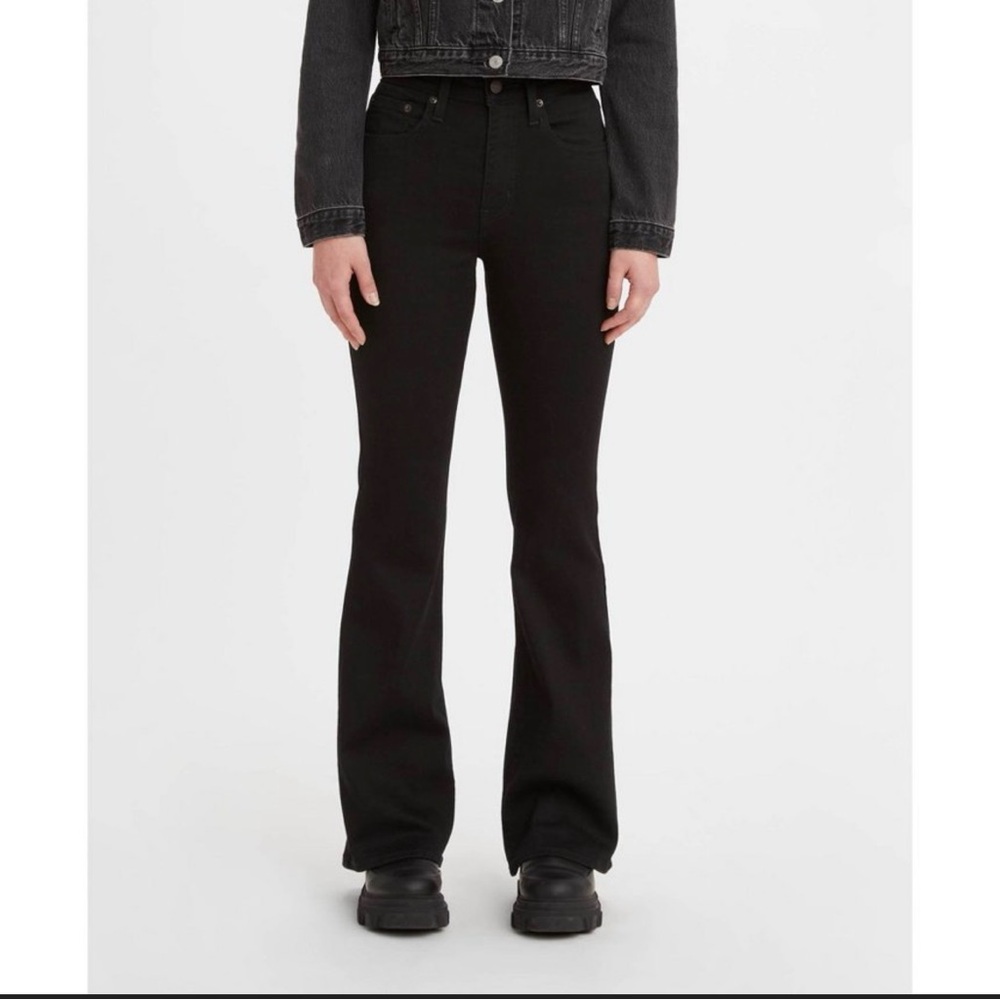 Levi's® Women's 726™ High-Rise Flare Jeans - Soft Black 34